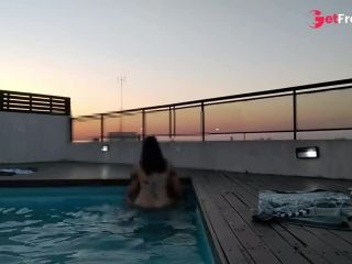 [GetFreeDays.com] cumming a lot in the pool at a beautiful sunset - accounter adventure Adult Stream July 2023-7