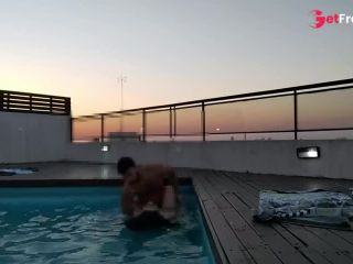 [GetFreeDays.com] cumming a lot in the pool at a beautiful sunset - accounter adventure Adult Stream July 2023-8