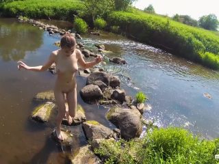 MihaNika69 - Real Outdoor Sex on the River Bank after Swimming - POV by MihaNika69  on amateur porn homemade hardcore sex-4