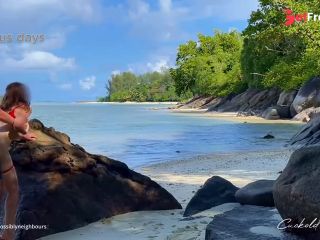 [GetFreeDays.com] Another Couple Watching Us Having Sex On The Beach - Applause at the End Porn Stream May 2023-6