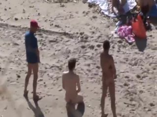 Nudist swingers caught in sexy action GroupSex!-1