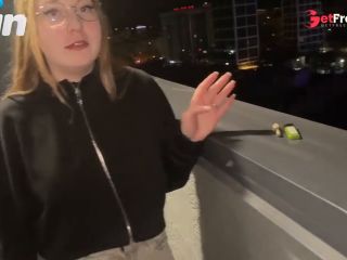 [GetFreeDays.com] girl gave a blow job to her neighbor on the porch balcony Porn Video December 2022-0