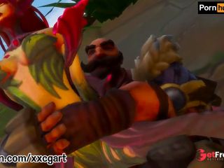 [GetFreeDays.com] What does it feel like to have sex in League of Legends Braum and Zyra SEX Adult Video January 2023-4