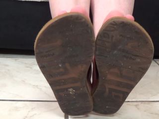 porn clip 23 Old Dirty Flip Flops - shoe - fetish porn mz berlin femdom-2