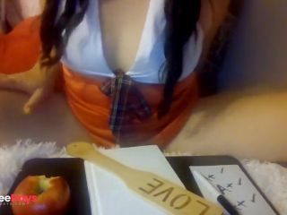 [GetFreeDays.com] Teacher MindySueLove Welcomes Her Students To Her Naughty Slutty Class And Eats Her Apple Riding You Adult Stream January 2023-5