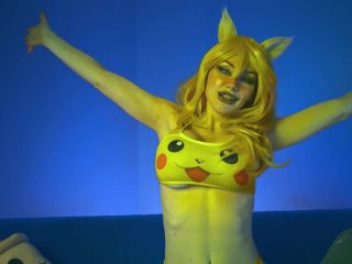 adult xxx clip 13 Amber Hallibell – Whos that Pokemon its Pikachu Full, big tit anime porn on anal porn -0