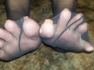 free adult clip 45 Dirty nylon foot pov - foot - femdom porn busty femdom-0