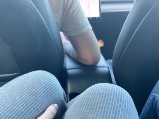 Love_Billie22 - Public car double blowjob and riding - Boygirlgirl-0