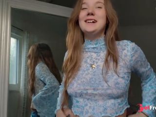 [GetFreeDays.com] My cute PINK Nipples need sucked - TRANSPARENT Try On Haul - OF sableheart Porn Leak July 2023-6
