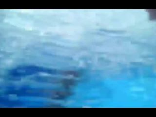Ice bucket nipple slip at the  pool-8