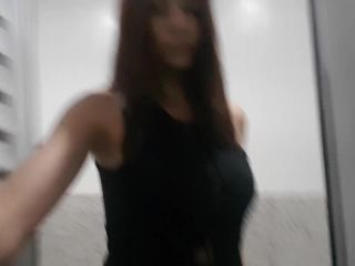 misssweetteen - Cum Play In Shopping And Public Toilet-5