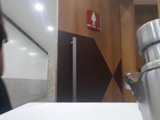 misssweetteen - Cum Play In Shopping And Public Toilet-9