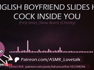 [GetFreeDays.com] English Boyfriend slides his Cock inside You first time AUDIO Porn for women Sex Film March 2023-2