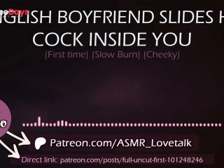 [GetFreeDays.com] English Boyfriend slides his Cock inside You first time AUDIO Porn for women Sex Film March 2023-6