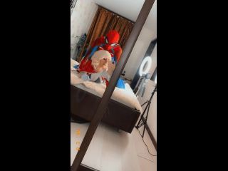 Exclusive backstage with Spider Gwen and Spiderman from my today’s shooting -3