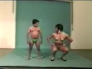 porn video 42 [AmazonProductions] Body Mechanics I Two Amazons &Amp; A Little Man on muscle alien femdom-7