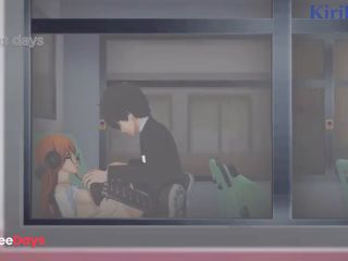 [GetFreeDays.com] Futaba Sakura and Ren Amamiya have deep fucking on the bus. - Persona 5 Hentai Adult Stream June 2023-1