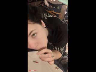 [GetFreeDays.com] Goth MILF blowjob POV -V0i1et Sex Clip April 2023-5