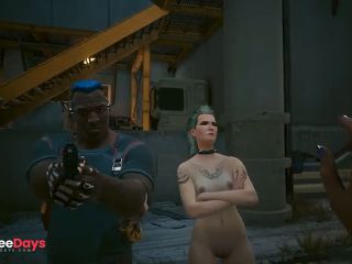 [GetFreeDays.com] Cyberpunk 2077 - Insert The Robotic Item To My Body Part 03 Nude Mod Installed Cyberpunk Game Play Porn Film November 2022-9