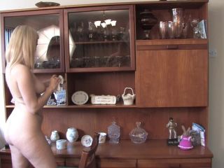 BeefyBanger Naked Dolly Cleans The Glass Cabinet - 2 - Nudity/Naked-4