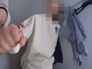 ADVENTURE IN FITTING ROOM An Adult Stranger Caught Me Jerking Off-8