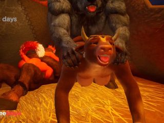 [GetFreeDays.com] Furry friends fuck monster cocks to cum really hard in extreme Wild Life sex Sex Film February 2023-6