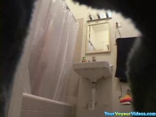 Youg Teen Taking Shower-5