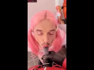 [GetFreeDays.com] Mrs.Mazikeen let her sissy bubbelgum deepthroat her cock Adult Video October 2022-4