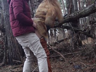 Outdoor Sex With Redhead Teen In Winter Forest. Risky Public Fuck  Otta Koi 1080p-8