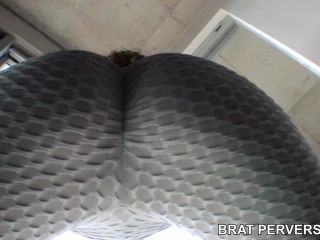 Brat Perversions - Facesitting POV Round Ass in Tight Yoga Pants | goddess worship | fetish porn gay rubber fetish-2