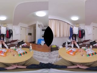 HUNVR-143 VR My House Is A Hangout For Key Kid Girls Who Have Nowhere To Go After School. The Key Kid In The Neighborhood Wants To Immerse Himself In My House And Do Naughty Thing... - Blow-1