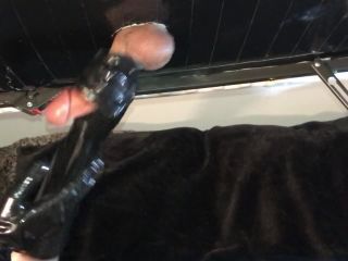 KittyBeGood - Kitty Be Good - Cock Milking Table With Latex Gloves Latex!-7