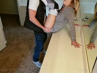 House Hunting and Flashing- 2 clips in 1 Creampie!-3