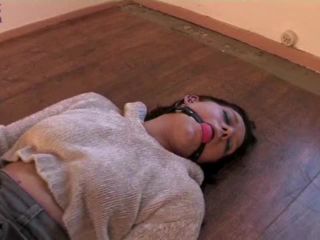 Tied-up ballgagged and  vibed-8