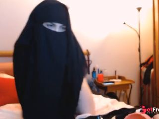 [GetFreeDays.com] Arab Milf Wearing Hijab Rides Dildo Sex Film December 2022-3