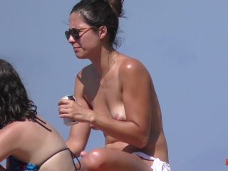 Tits on a rock Nudism!-2