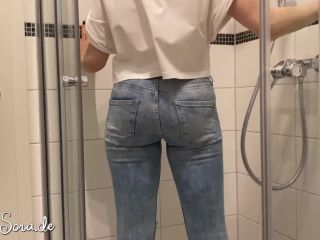 SingleSora - Jeans eingepisst So viel wie nie - *-2