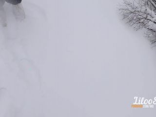 Winter Fun: Snow Creampie With Liloostich - Pornhub, LilooStich (FullHD 2020)-0