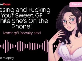 [GetFreeDays.com] Teasing and Fucking Your Sweet GF While Shes On the Phone  ASMR GF  f4m Porn Video October 2022-7