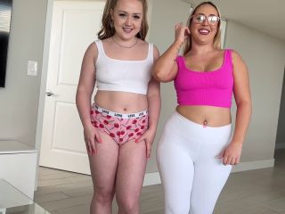 Thick Teen Step Sisters Want To Play A Game  Eva Nyx  Brookie Blair 1080p-0