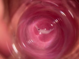 Cute PussyCamera deep inside Mia's vagina-2