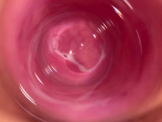 Cute PussyCamera deep inside Mia's vagina-4