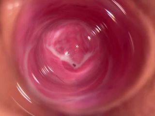 Cute PussyCamera deep inside Mia's vagina-5