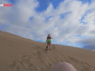 [GetFreeDays.com] Lilys Adventure BIG SHOCK In The Middle Of The Dunes  LilyKoti Porn Leak May 2023-9