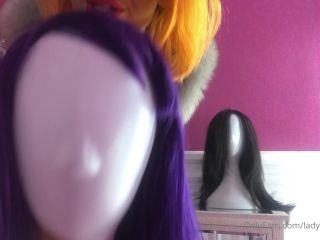 online xxx video 13 Lady Dark Fairy — So Today Sissy Will Learn How To Choose A Wig | sub training | pov merciless femdom-6