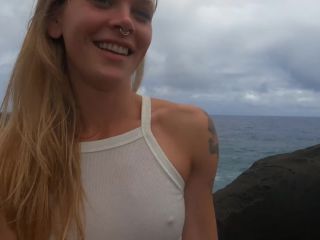 SammmNextDoorSND - [PH] - Fuck Me by the Ocean in Hawaii - Public Sex Amateur Couple-3