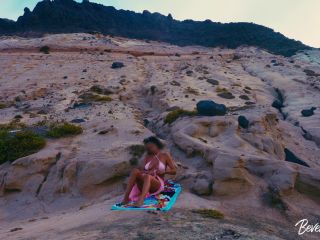 Shameless MILF On Vacation Masturbates On A Public Beach Then Gets Fuck-0