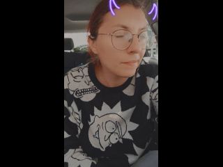 Snapchat Hoe Public Car Masturbation-9