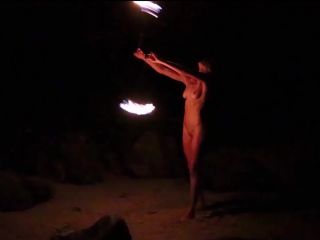 Mistress Alana - Nude Fire Dancing(Femdom porn)-3