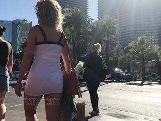CandidCreeps 884 Dress Too Short in Public Ass Hanging Out Bo-5